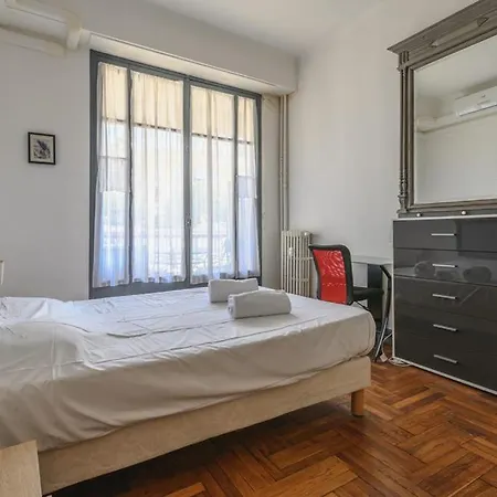 Appt 3 Chambes Au Coeur De Nice-5 Mns Plages * Ницца