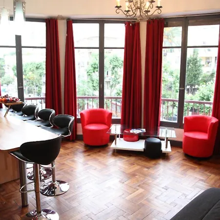 Appt 3 Chambes Au Coeur De Nice-5 Mns Plages Apartamento